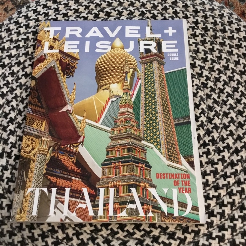 Travel + Leisure Magazine Destination of the Year Thailand Dec 2024/Jan 2025